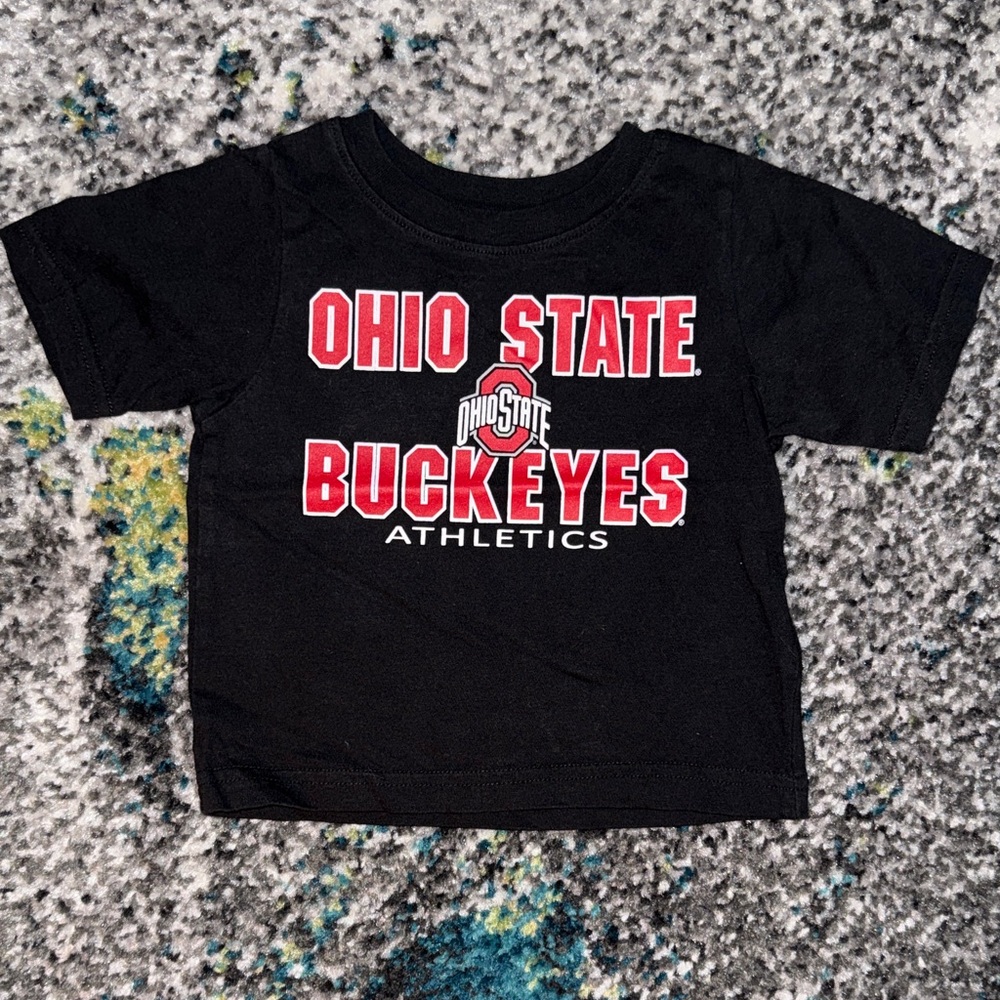 Ohio State Athletics Kids Black T-Shirt